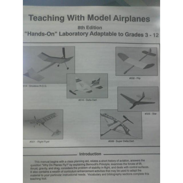 Booklet, Teaching w/ Model Airplanes -  - Activity Based Supplies