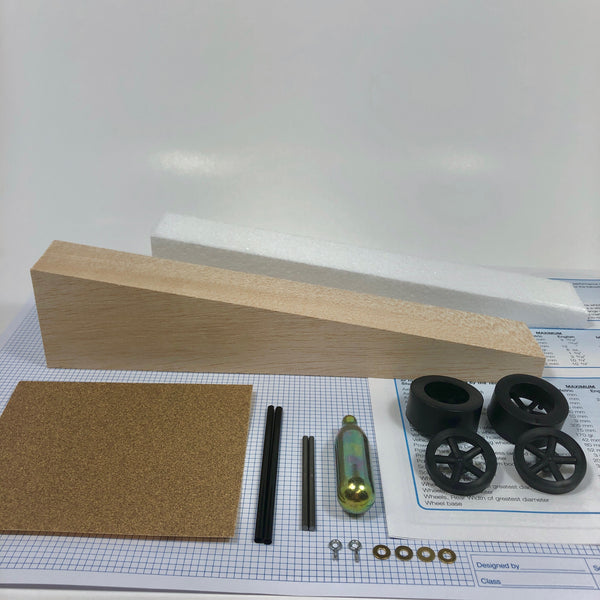 Basswood Dragster Kit (Co2)