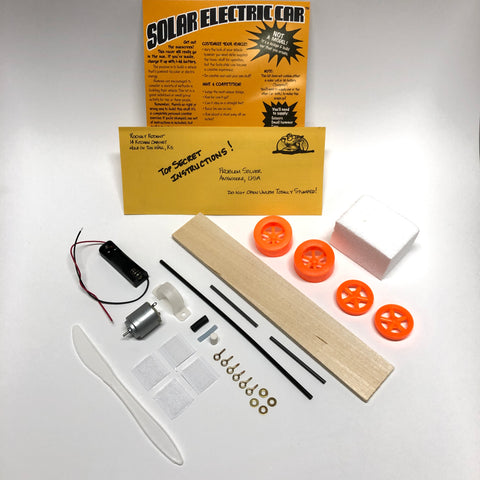 Electric Car Vehicle Kit for STEM (Class Pack for 12 Students)