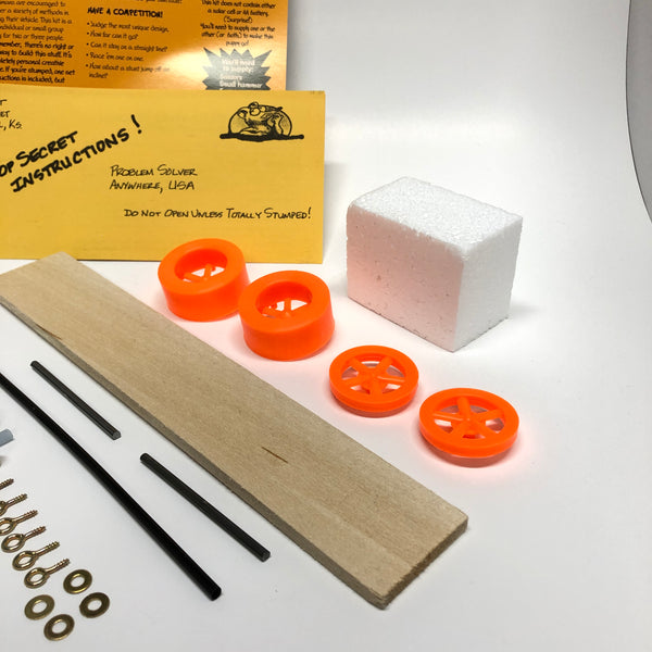 Electric Car Vehicle Kit for STEM (Class Pack for 12 Students)