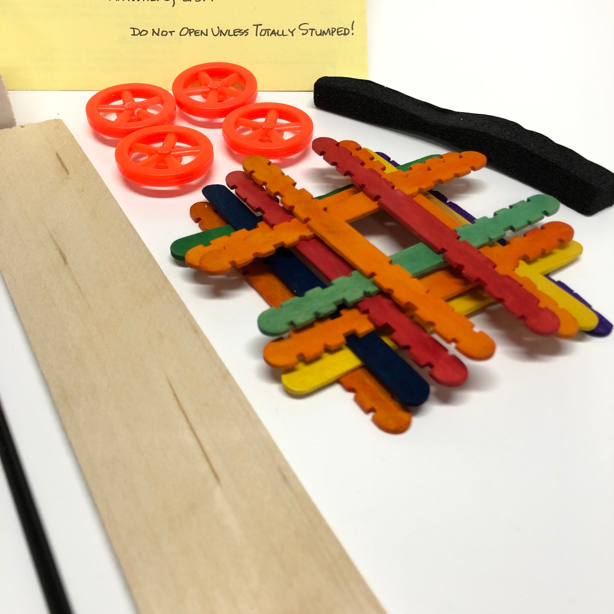 Egg Drop Vehicle Activity Based Supplies