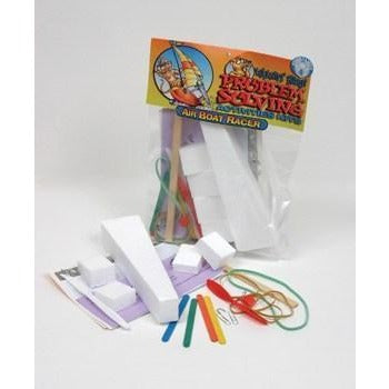 Air Boat Racer Kit (Class Pack of 12) - Problem Solving - Activity Based Supplies