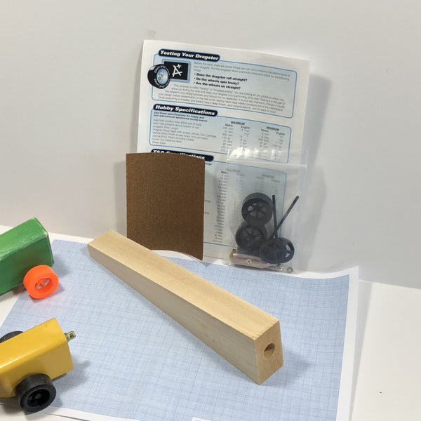 Basswood Dragster Kit (Co2)