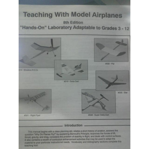 Booklet, Teaching w/ Model Airplanes -  - Activity Based Supplies