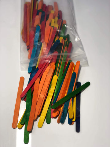 Colored Craft Sticks 150/pk