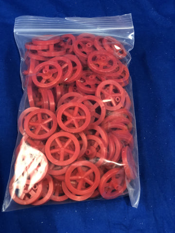 Dark Wheel Assort. R/G/B (100 Pack)
