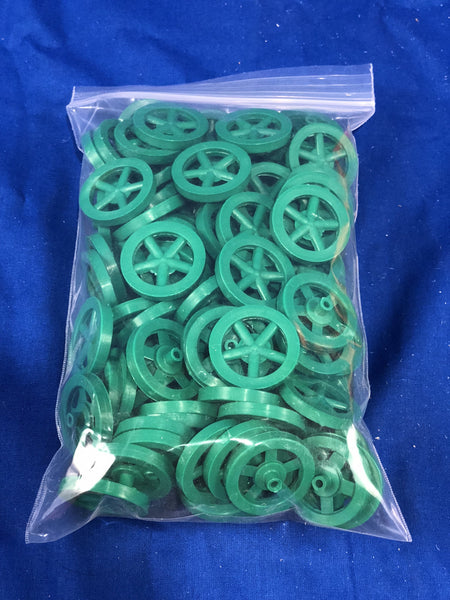 Dark Wheel Assort. R/G/B (100 Pack)