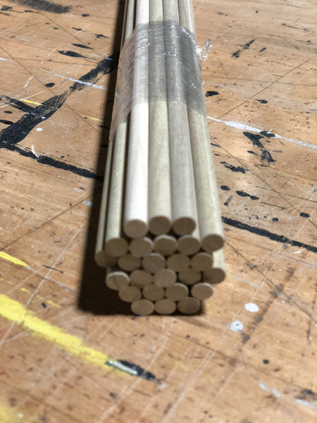 Dowel Rods (25 pcs)