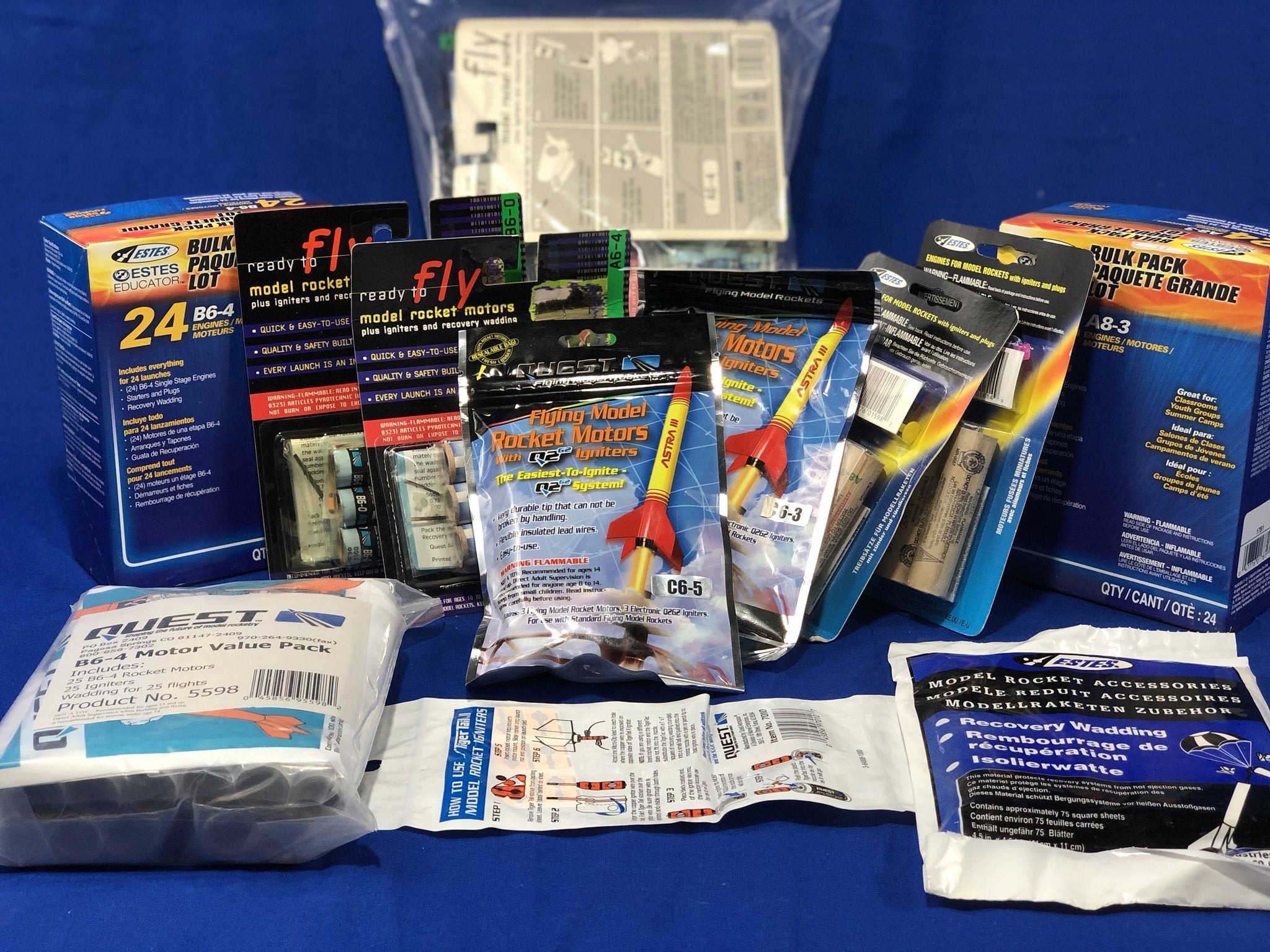 Estes B64 Engines (Pack of 3) Activity Based Supplies