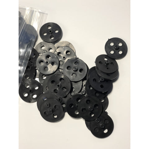 Co2 Dragster Wheels - Hobby Wheels for Miniature Cars and Educational Project Kits using 1/8" Axles