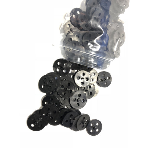 Co2 Dragster Wheels - Hobby Wheels for Miniature Cars and Educational Project Kits using 1/8" Axles