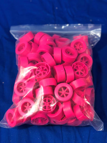 Rear Wheels for Co2 Dragsters, 100-Pk