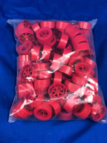 Rear Wheels for Co2 Dragsters, 100-Pk